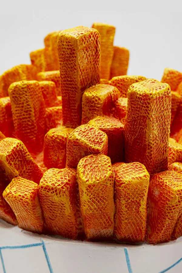 Figurka dekoracyjna FRENCH FRIES 44.5 cm - wielokolorowy