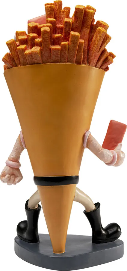 Figurka dekoracyjna FRENCH FRIES 22 cm - wielokolorowy