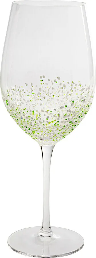 Kieliszek do wina CONFETTI 320 ml - zielony