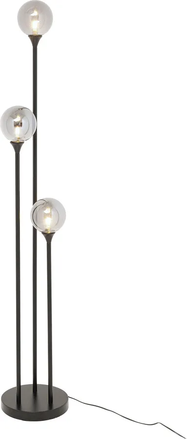 Lampa podłogowa AL CAPONE TRE - czarny