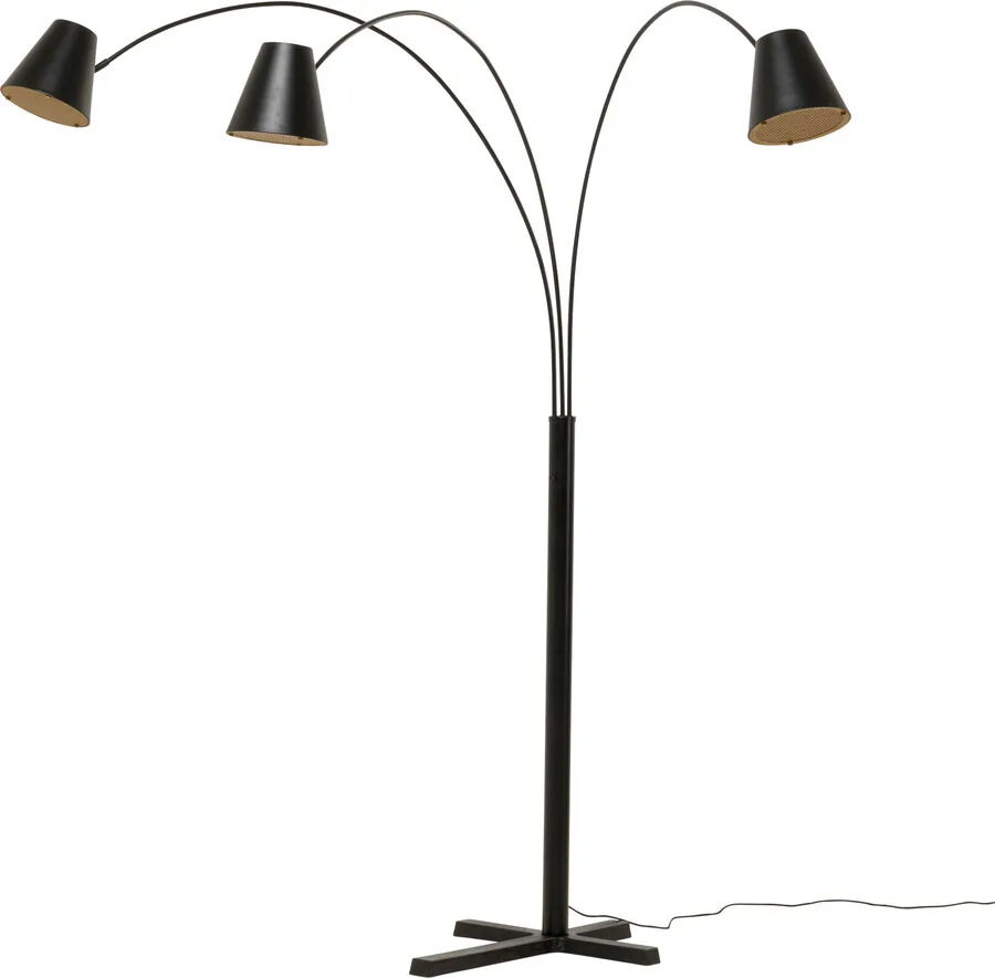 Lampa podłogowa CAPPELLINO - czarny