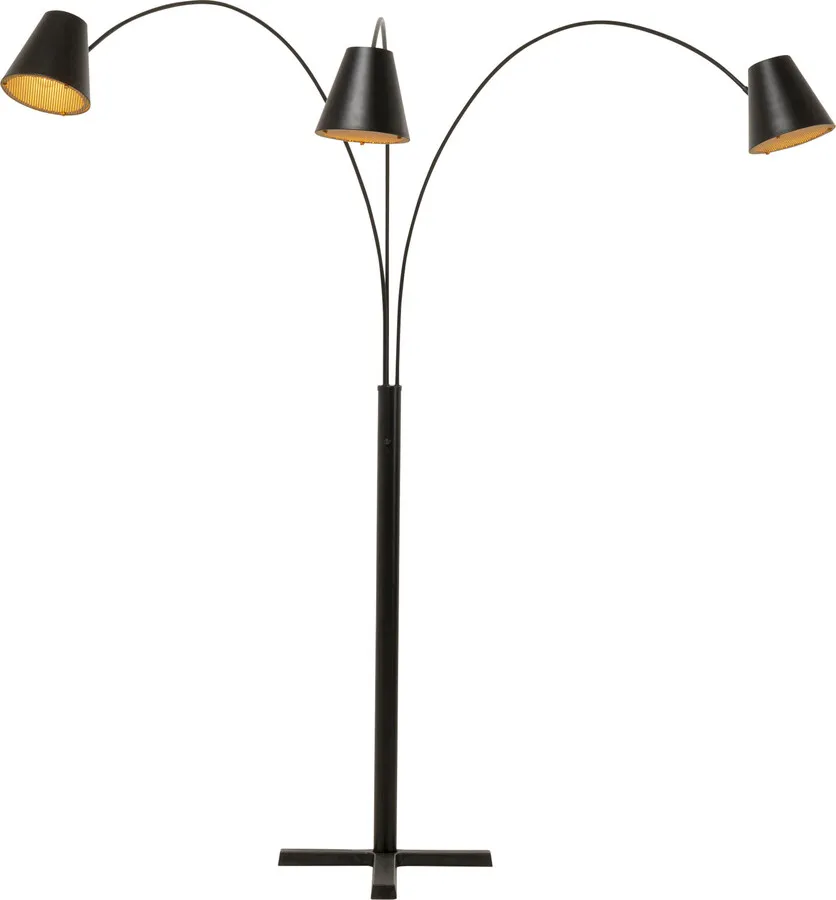 Lampa podłogowa CAPPELLINO - czarny
