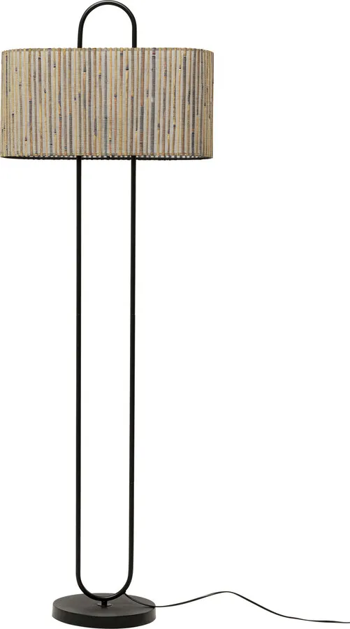 Lampa podłogowa PHILADELPHIA - czarny