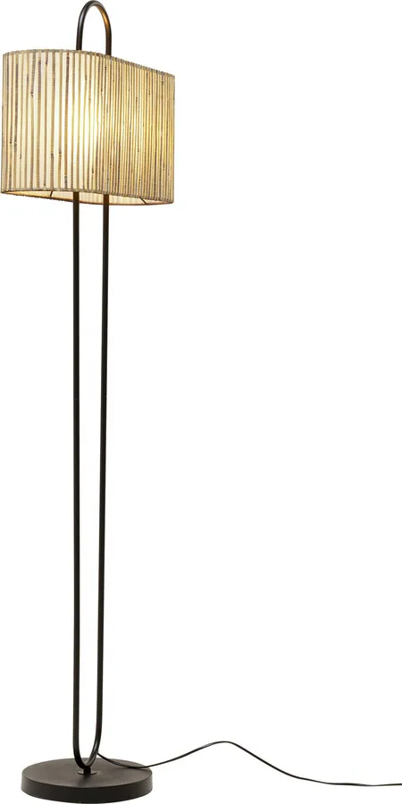 Lampa podłogowa PHILADELPHIA - czarny