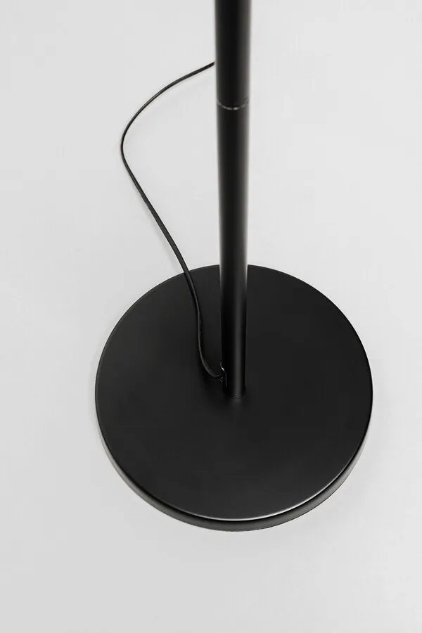 Lampa podłogowa SMOKE GOBLET BALL - czarny