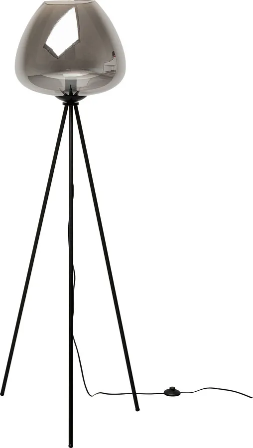 Lampa podłogowa SPHERE SMOKE - dymiony