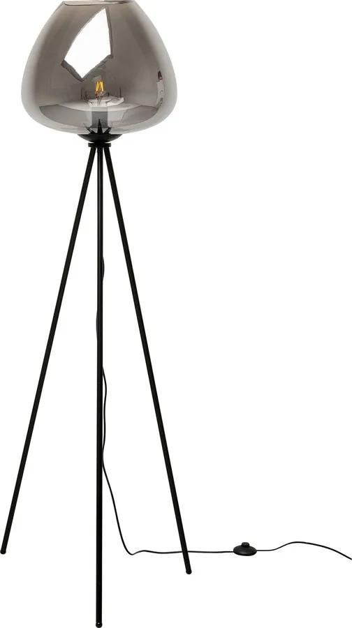 Lampa podłogowa SPHERE SMOKE - dymiony