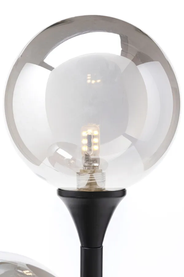 Lampa stołowa AL CAPONE TRE - czarny