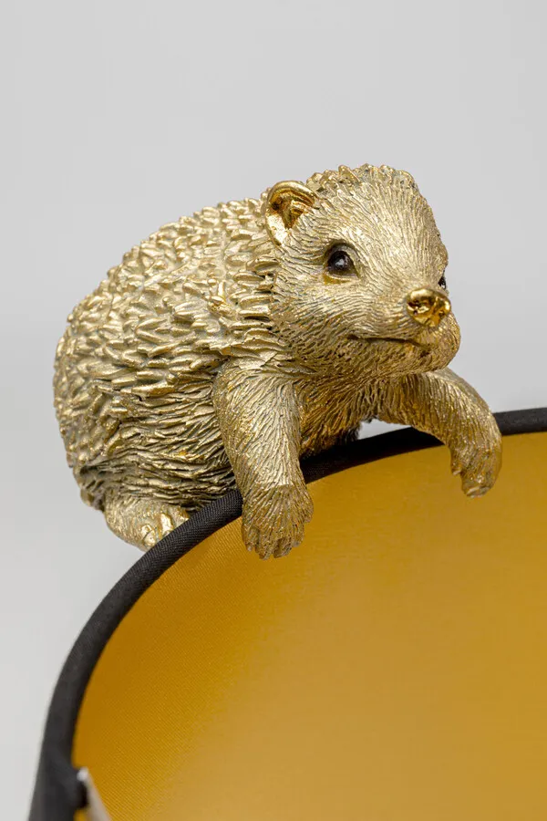 Lampa stołowa ANIMAL HEDGEHOG FAMILY - złoty/brązowy