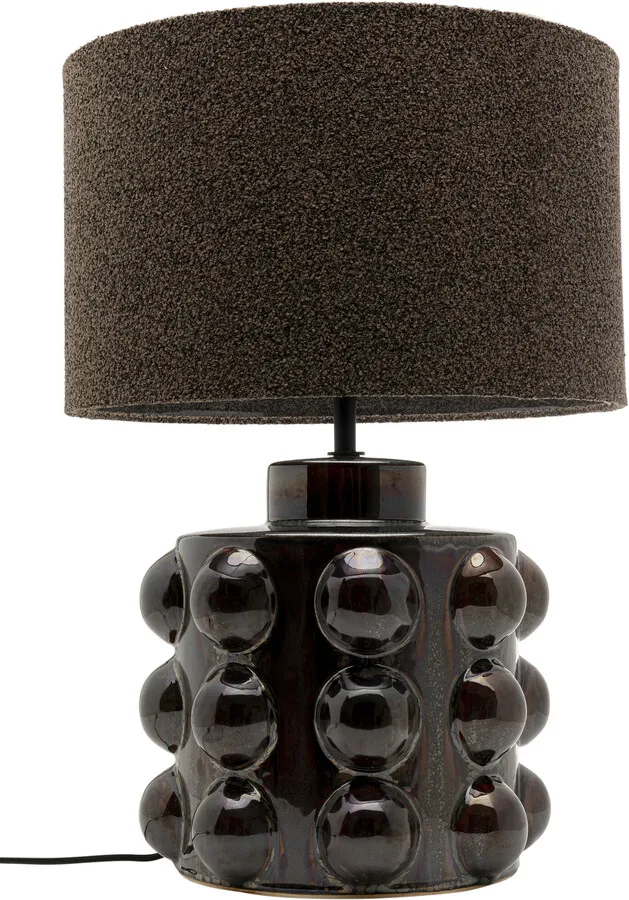 Lampa stołowa CALAMARO - brązowy