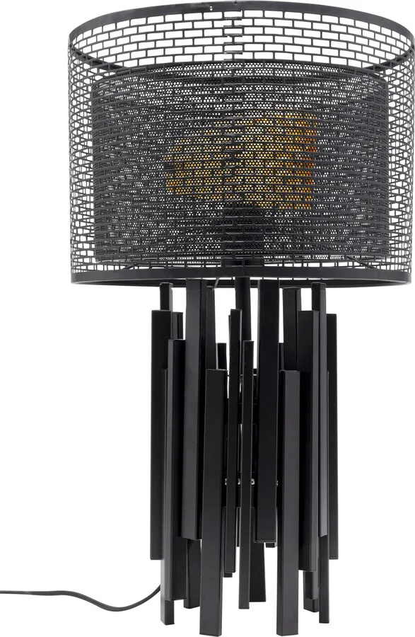 Lampa stołowa COACHELLA GLAM - czarny