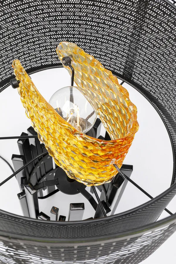 Lampa stołowa COACHELLA GLAM - czarny