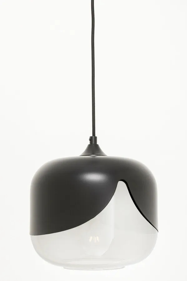 Lampa wisząca SMOKE GOBLET - czarny