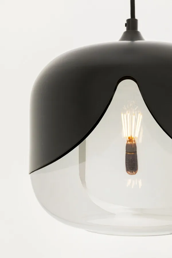 Lampa wisząca SMOKE GOBLET - czarny