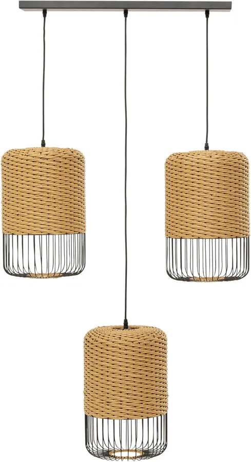 Lampa wisząca ALOHA DROP 142 cm - naturalny
