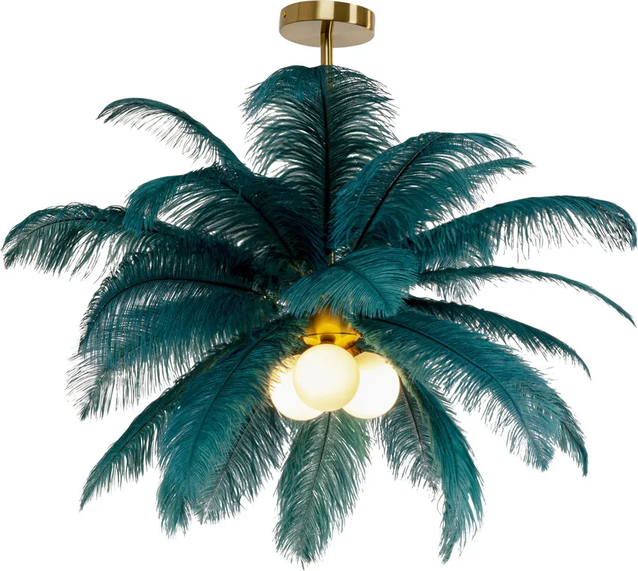Lampa wisząca FEATHER PALM - zielony