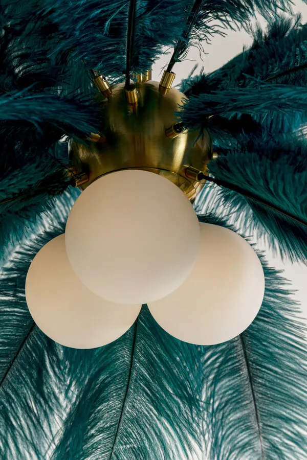 Lampa wisząca FEATHER PALM - zielony