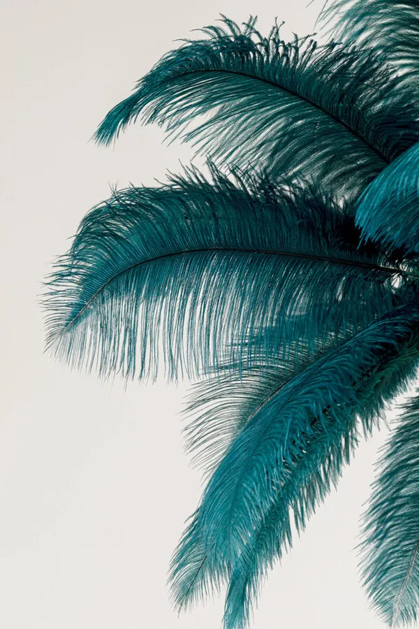 Lampa wisząca FEATHER PALM - zielony