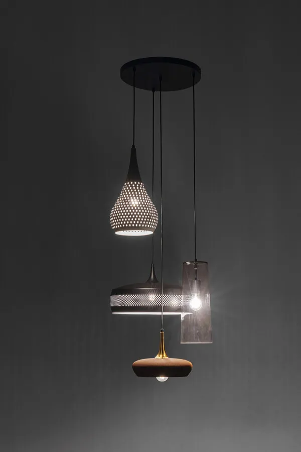 Lampa wisząca MELANGE - wielokolorowy