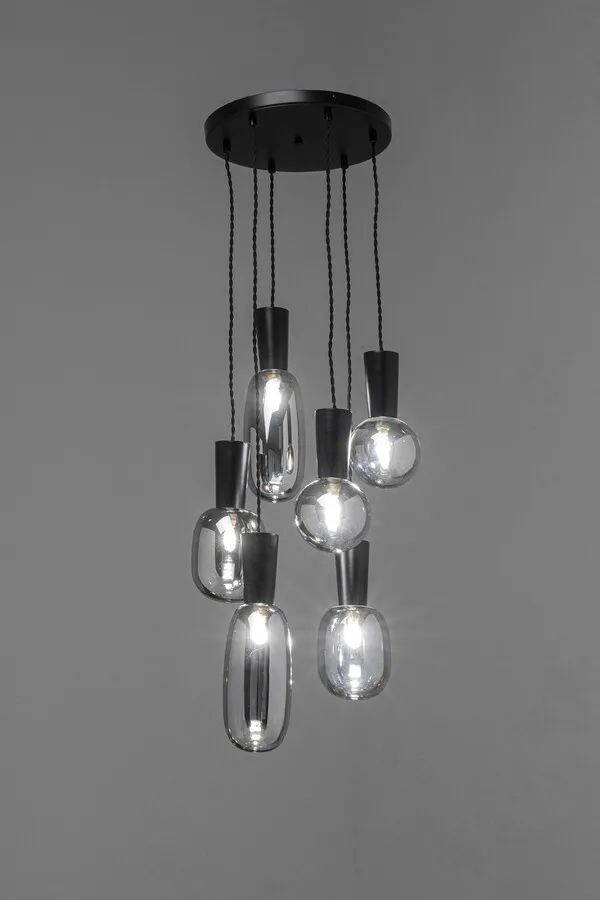 Lampa wisząca ROMEO - czarny