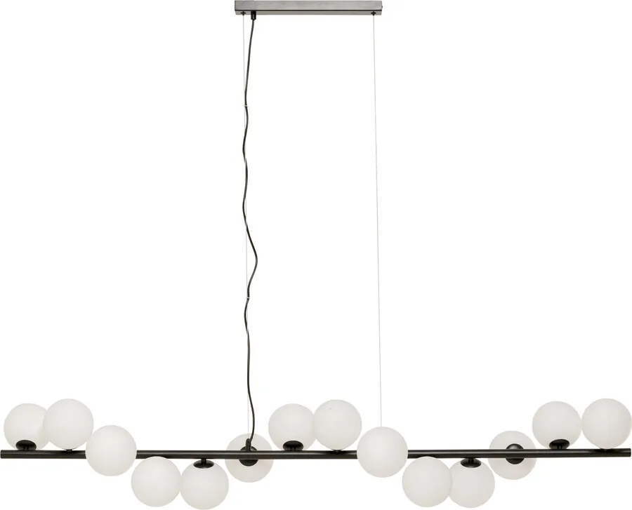 Lampa wisząca SCALA BALLS Milky - czarny