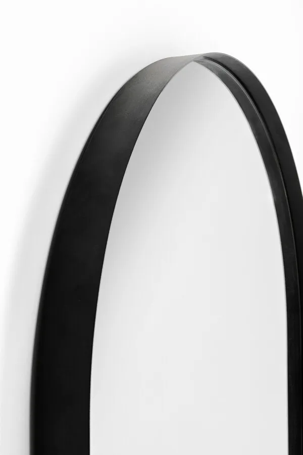 Lustro wiszące BELLA 77x173 - czarny