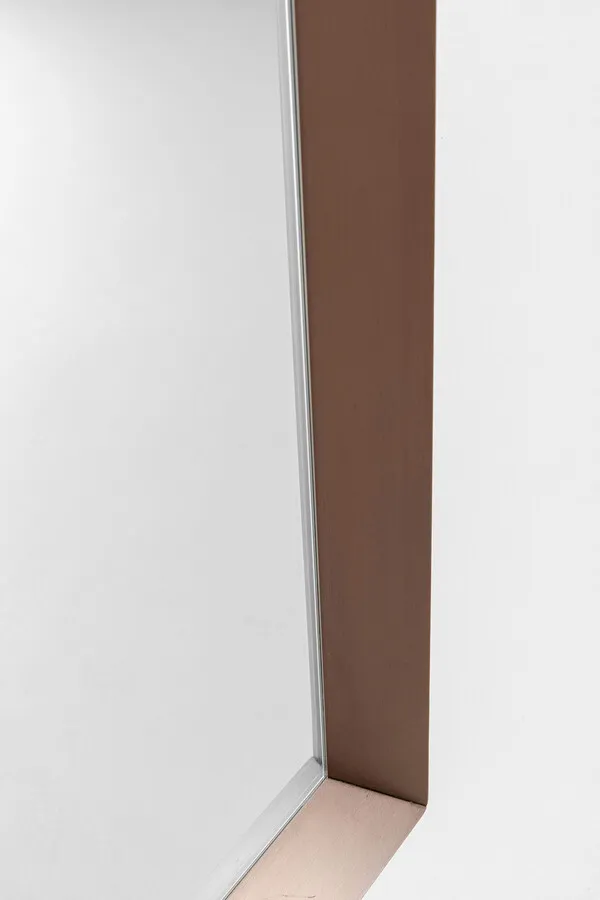 Lustro ścienne AREZZO COFFEE 80x120 - brązowy