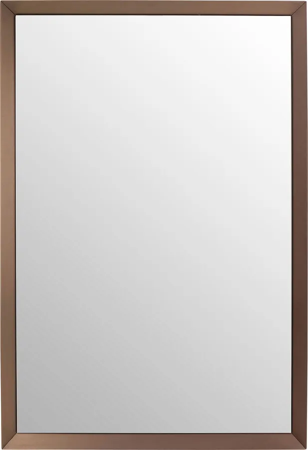 Lustro ścienne AREZZO COFFEE 80x120 - brązowy