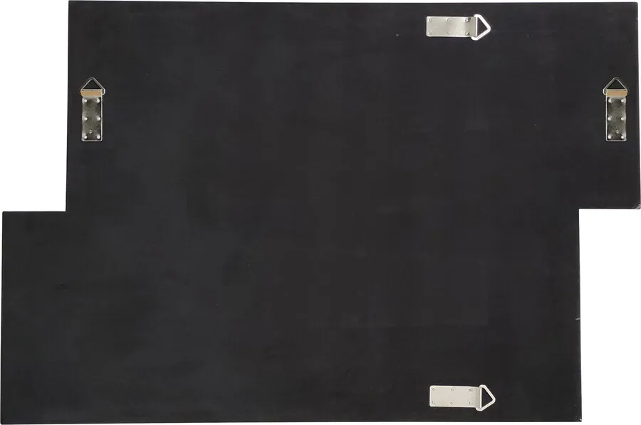 Lustro ścienne DOUBLE VISION 81x121 - złoty