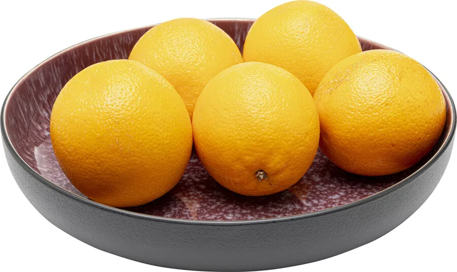 Miska ALISSA 23 cm 600 ml - czerwony/czarny