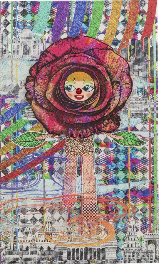 Obraz BLOSSOM GIRL 108x180