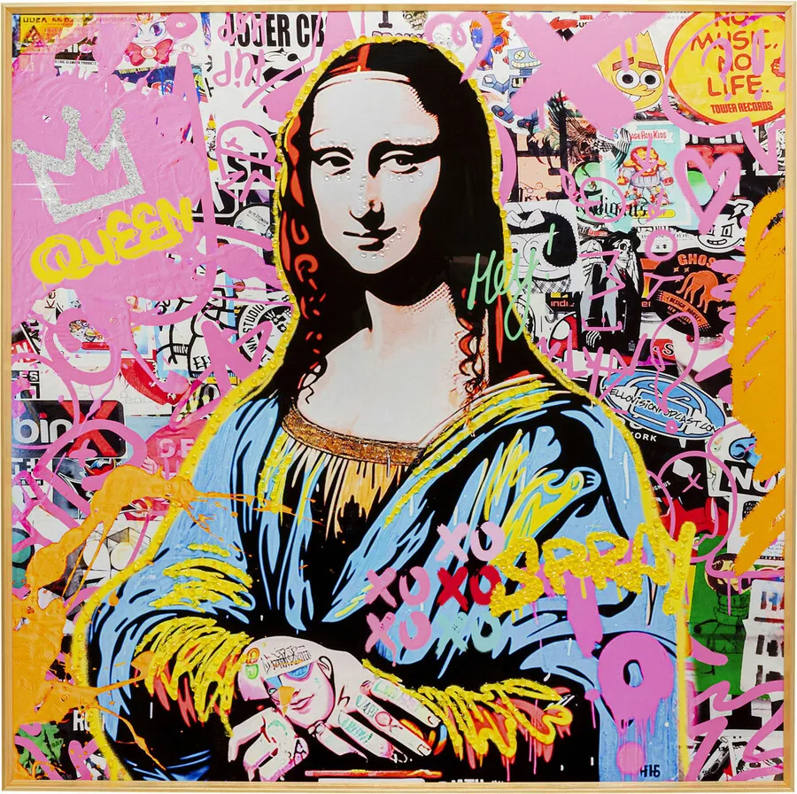 Obraz LA VIVA WOMAN 100x100
