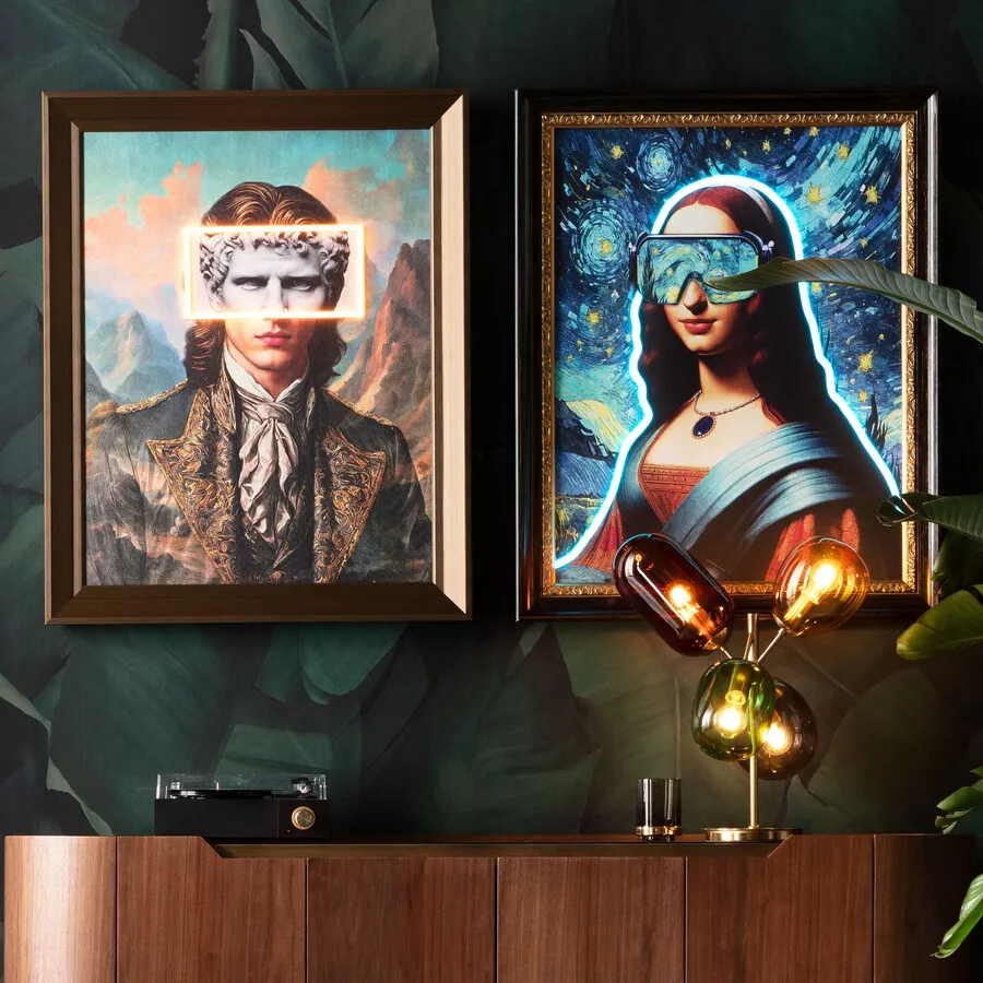 Obraz LED ART GENTLEMAN 80x100