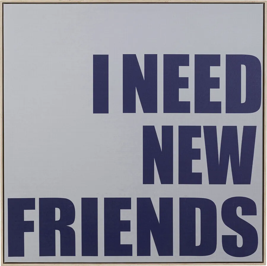 Obraz NEW FRIENDS 80x80