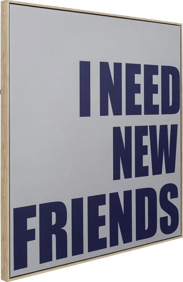Obraz NEW FRIENDS 80x80