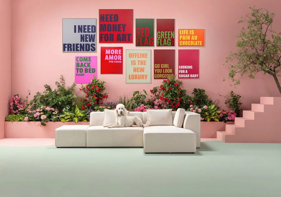 Obraz RED FLAG 40x60