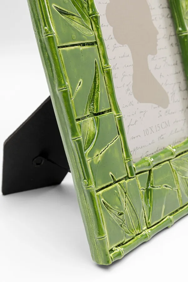 Ramka na zdjęcia LEAF 10x15 - zielony