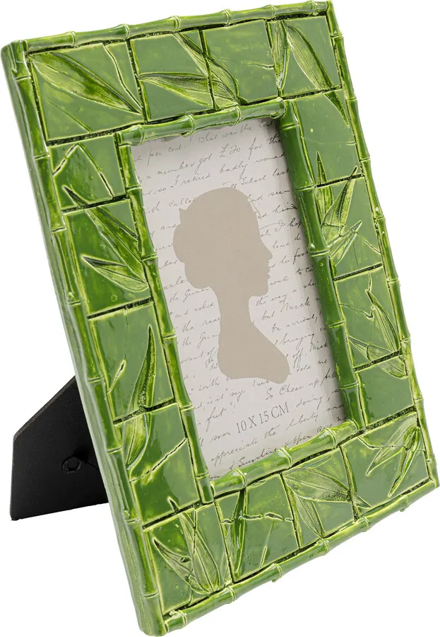 Ramka na zdjęcia LEAF 10x15 - zielony