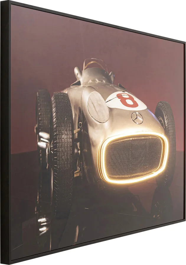 Obraz RACING CAR LED 120x80