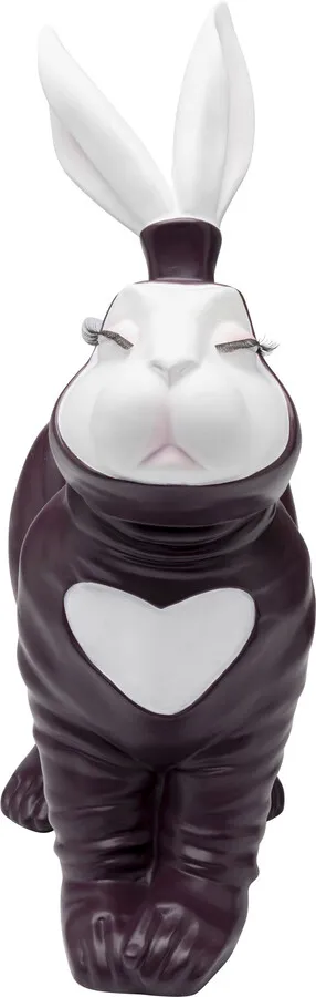 Skarbonka FETISH BUNNY STANDING - burgundowy
