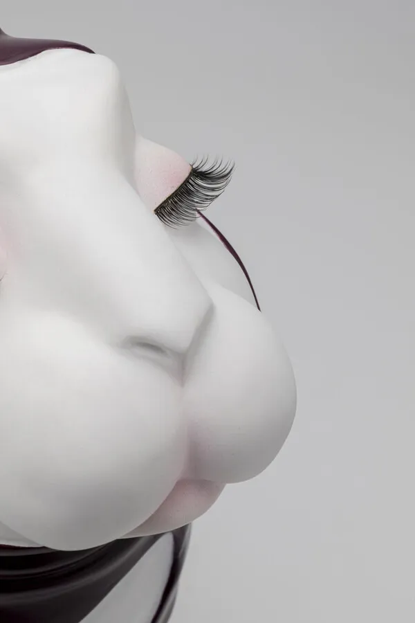 Skarbonka FETISH BUNNY STANDING - burgundowy