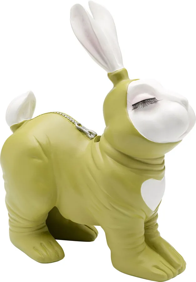 Skarbonka FETISH BUNNY STANDING - limonkowy