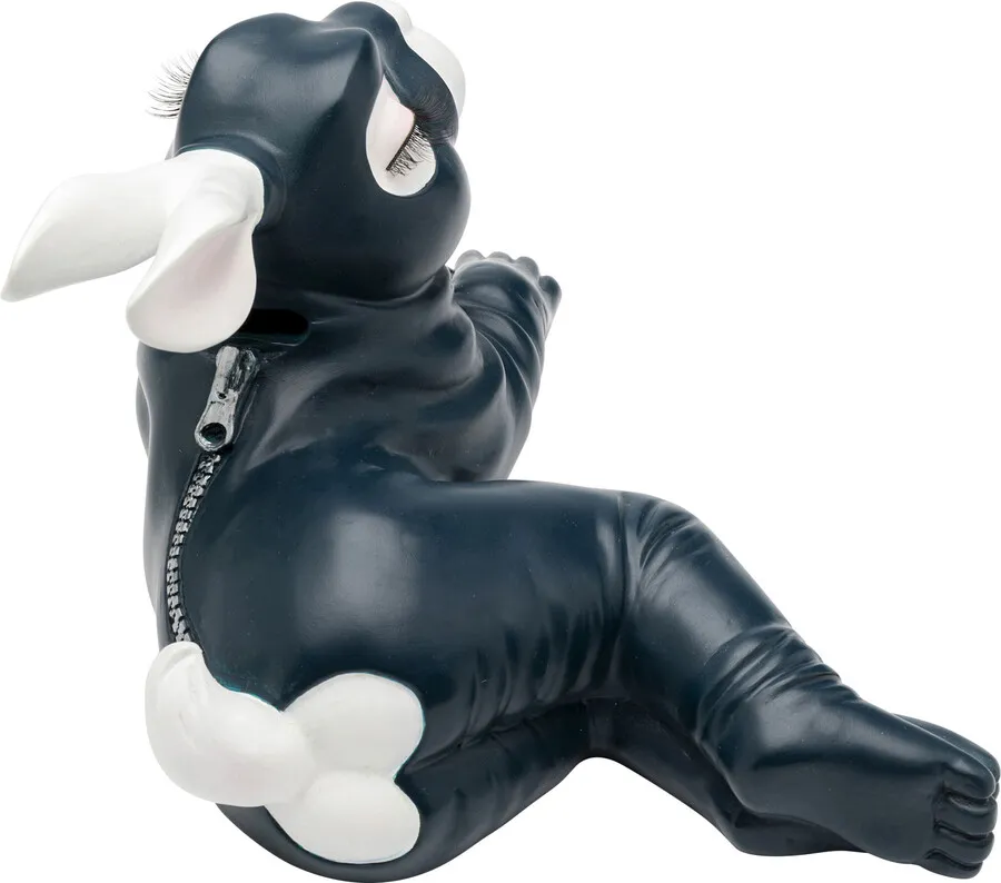 Skarbonka FETISH BUNNY - ciemny niebieski