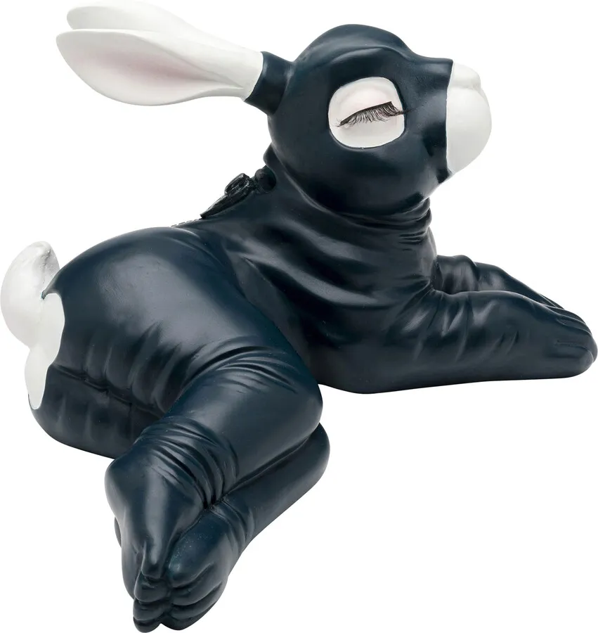 Skarbonka FETISH BUNNY - ciemny niebieski