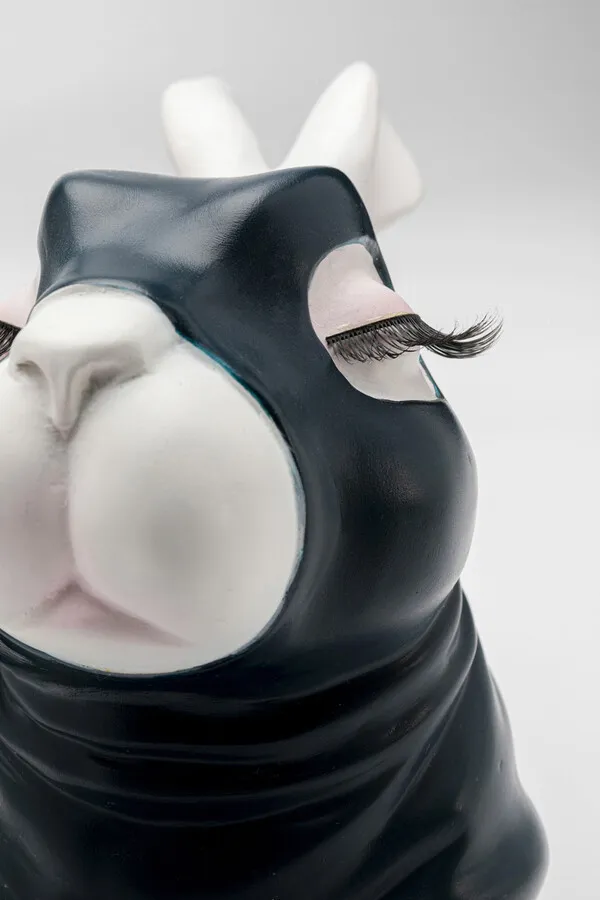 Skarbonka FETISH BUNNY - ciemny niebieski