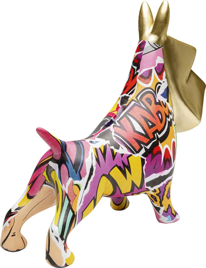 Skarbonka GRAFFITI PIXEL DOG - wielokolorowy