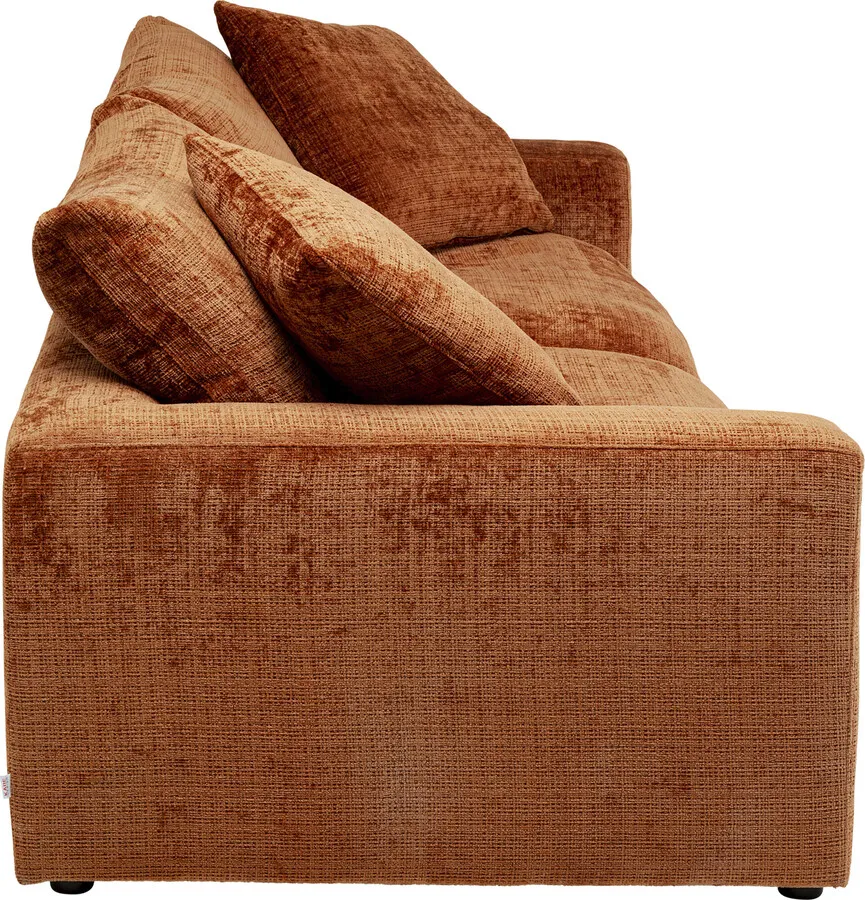 Sofa 3-osobowa CHILL RUST - rdzawy czerwony