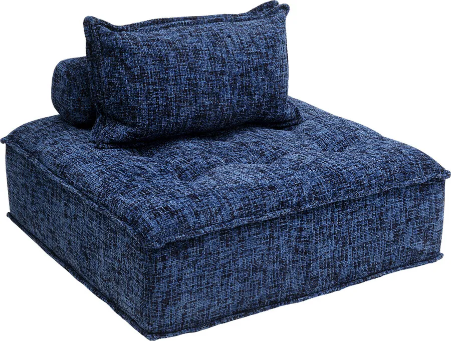 Element sofy modułowej PORTOFINO - niebieski
