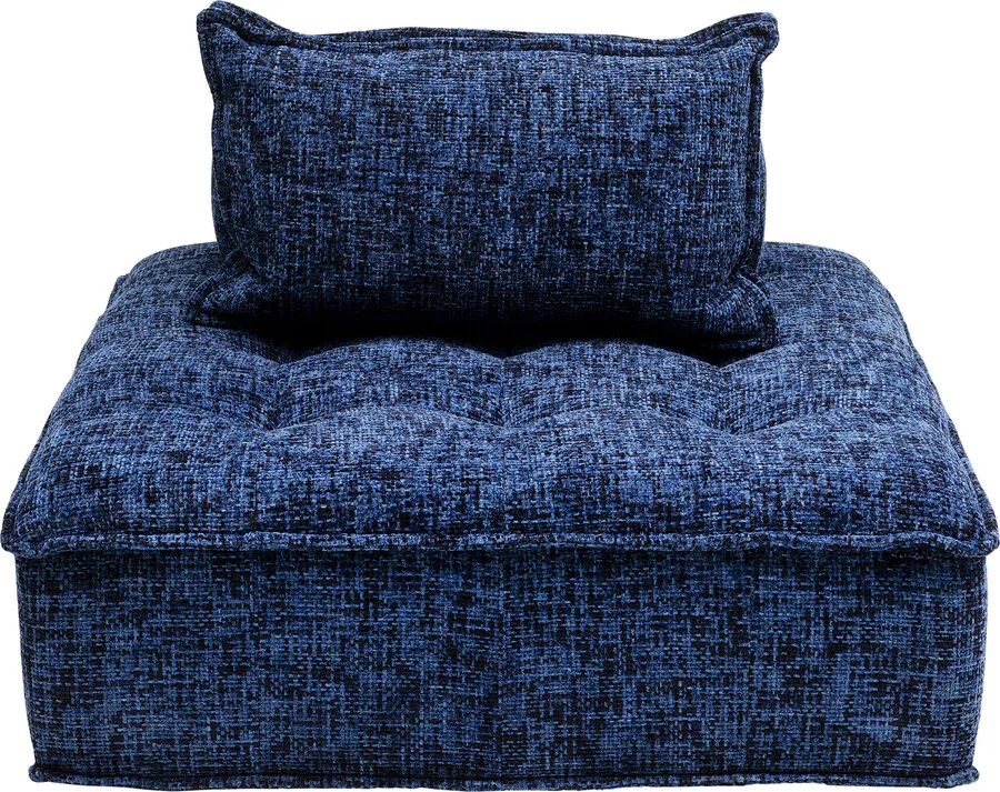Element sofy modułowej PORTOFINO - niebieski
