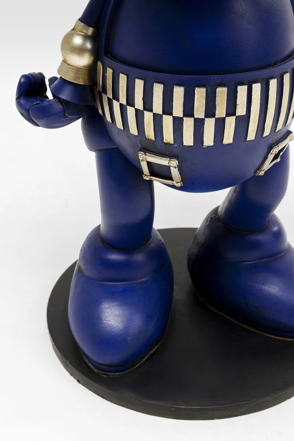 Stolik boczny okrągły ROBOT WORLD - niebieski